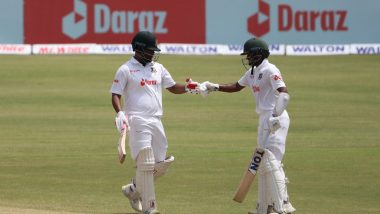 How To Watch BAN vs SL 1st Test 2022, Day 4 Live Streaming Online and Match Timings in India: Get Bangladesh vs Sri Lanka Cricket Match Free TV Channel and Live Telecast Details on Gazi TV